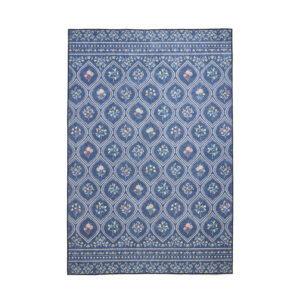 Catherine Lansfield Cameo Floral Navy Rug