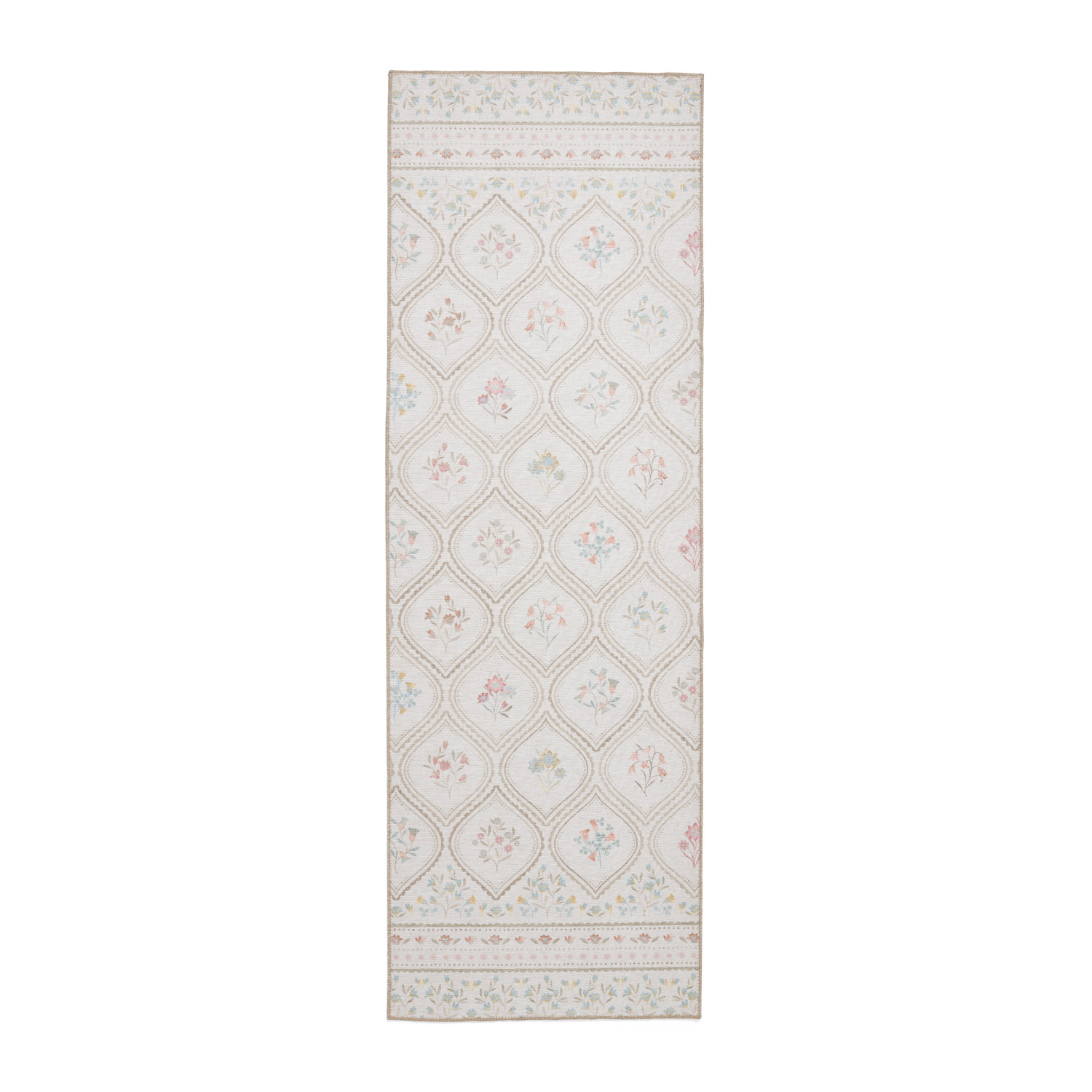 Cameo Floral White Runner_2