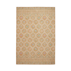 Catherine Lansfield Cameo Floral Yellow Rug