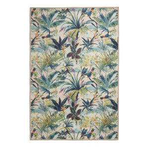 Clarke & Clarke Toucan Blush Washable Rug