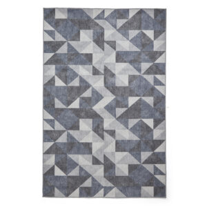 Coral H1057 Blue Grey Rug