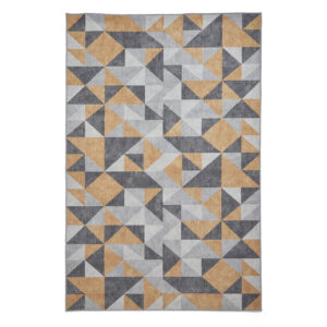 Coral H1057 Yellow Grey Rug
