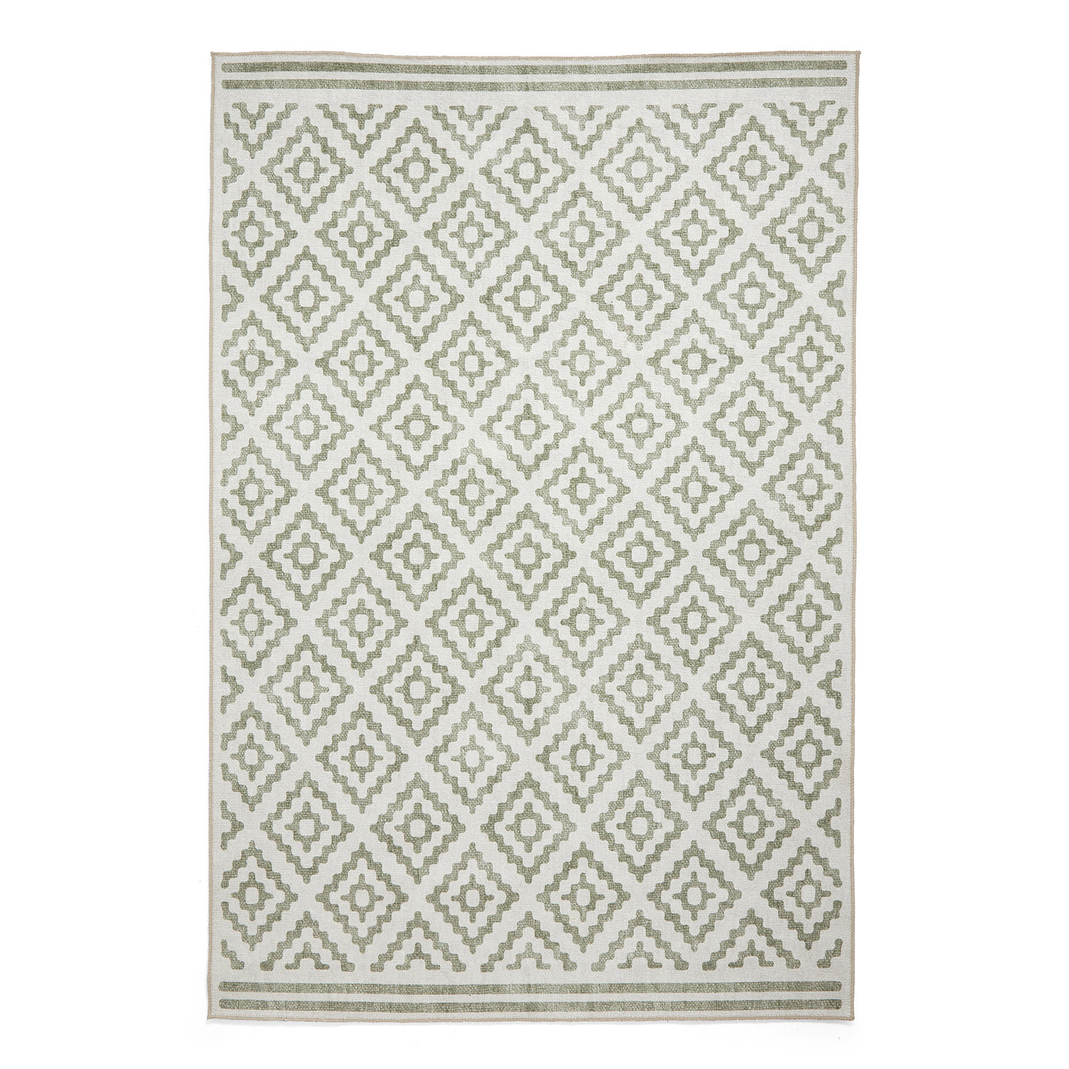 Coral H1058 Green Rug