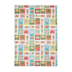 Catherine Lansfield Kids Curious Caterpillar Multi Rug