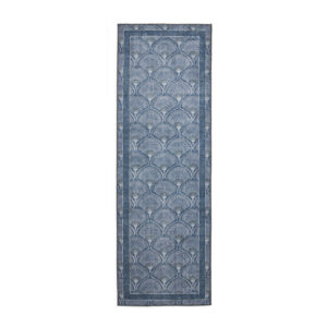 Catherine Lansfield Deco Peacock Blue Runner