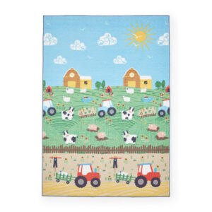 Catherine Lansfield Kids Farmyard Animals Multi Rug
