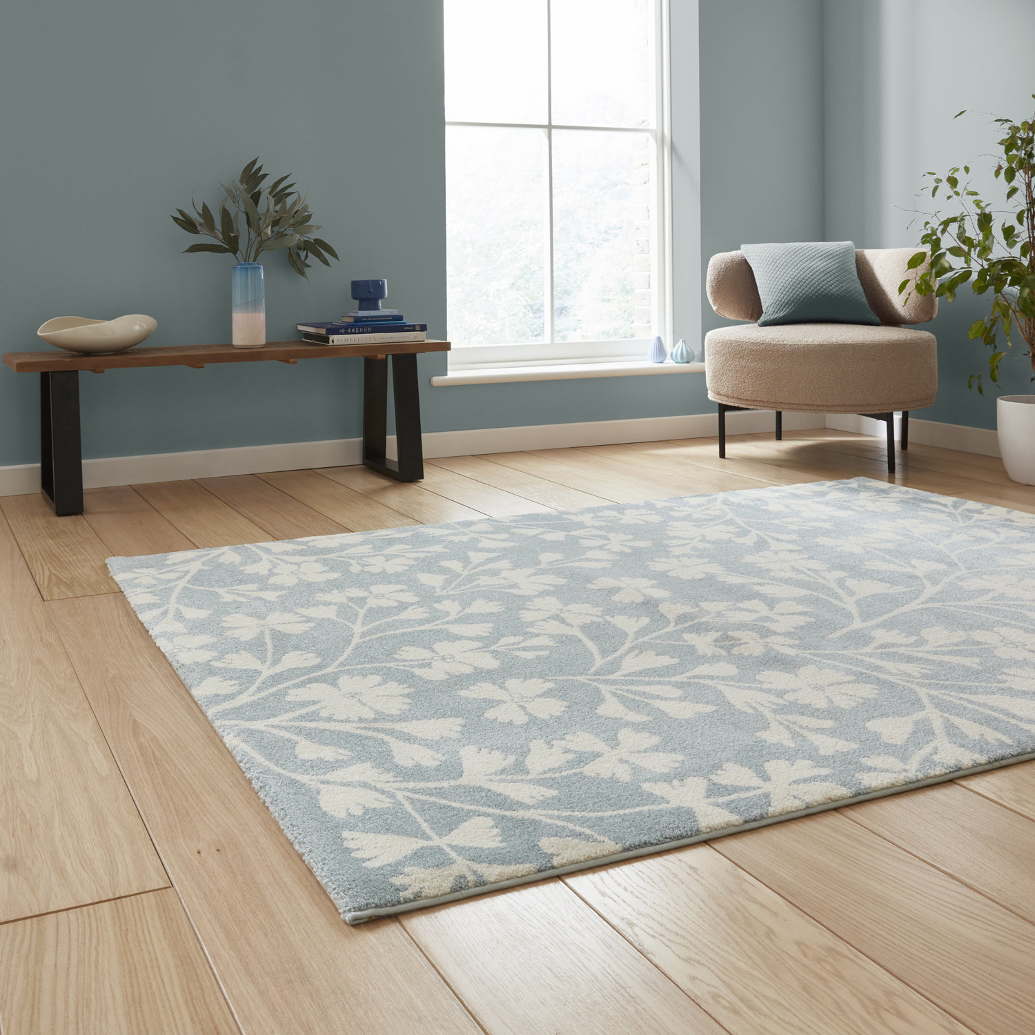 Grace Floral Blue_1B