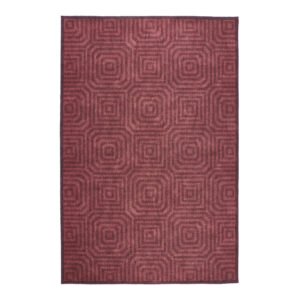 Laurence Llewelyn-Bowen Cassetino Stripe Claret Rug