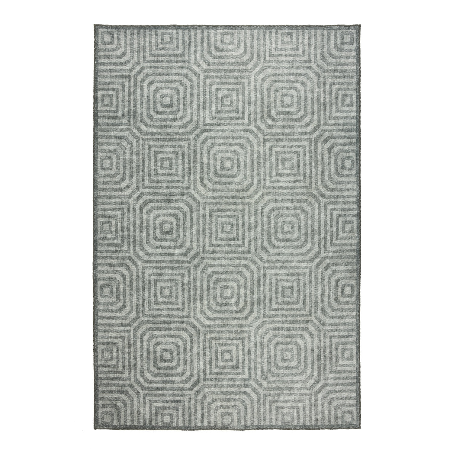Laurence Llewelyn-Bowen Cassetino Stripe Grey Rug