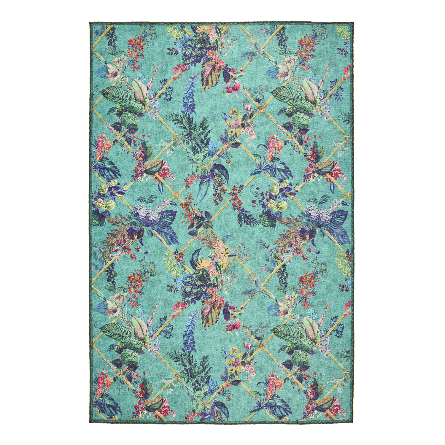 Laurence Llewelyn-Bowen Cotswold Fantasia Blue Rug