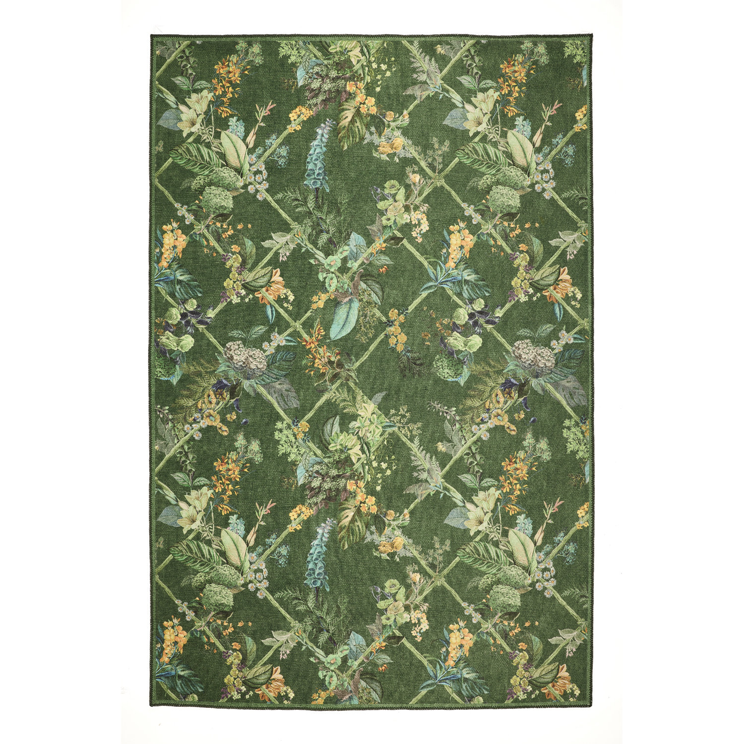 Laurence Llewelyn-Bowen Cotswold Fantasia Green Rug