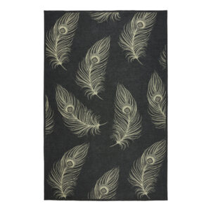 Laurence Llewelyn-Bowen Dandy Black Rug