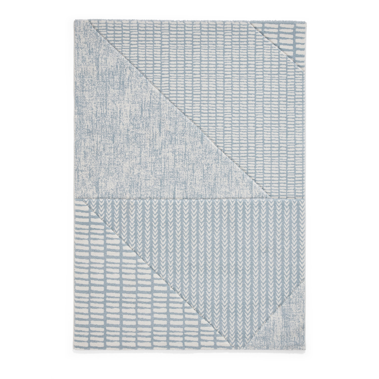 Catherine Lansfield Larsson Blue Rug