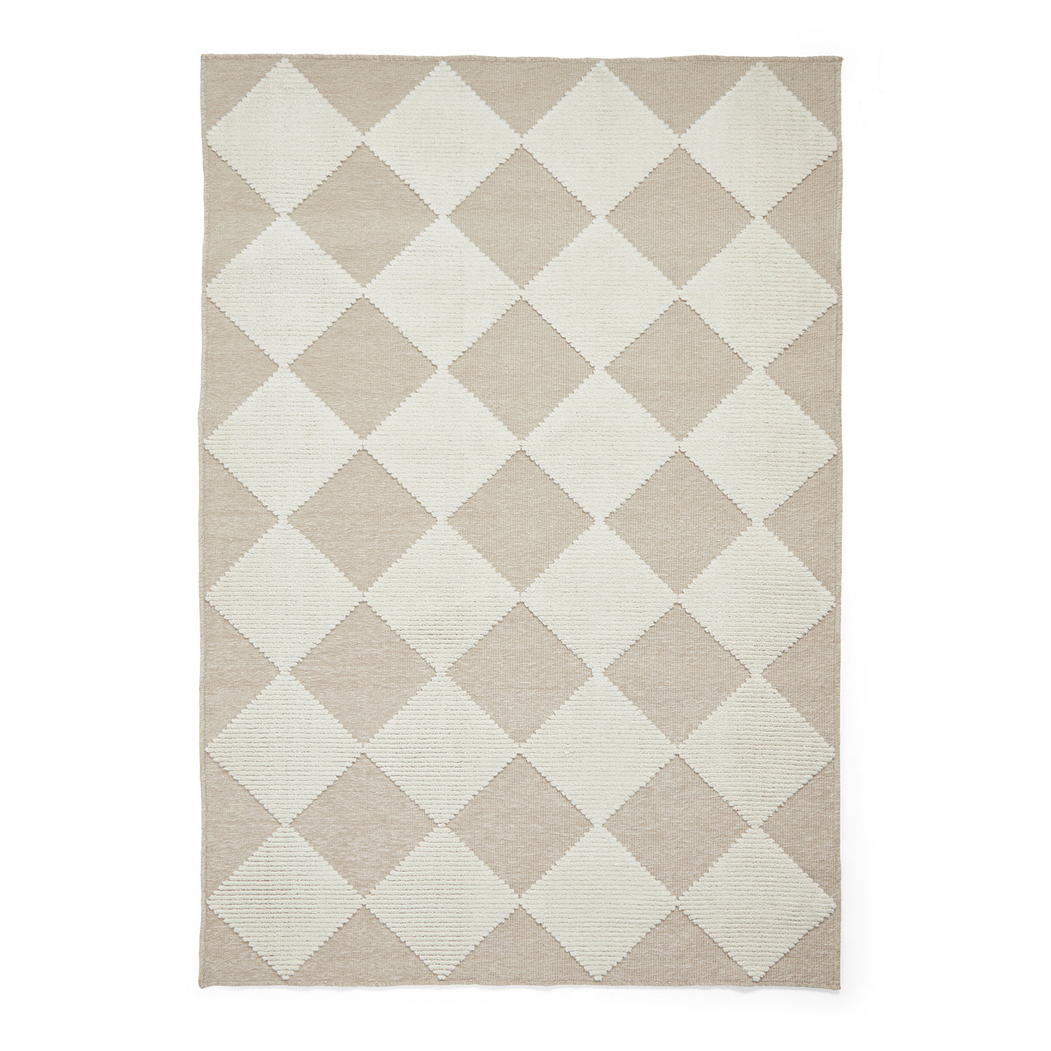 Lyna J0529 Beige White Rug