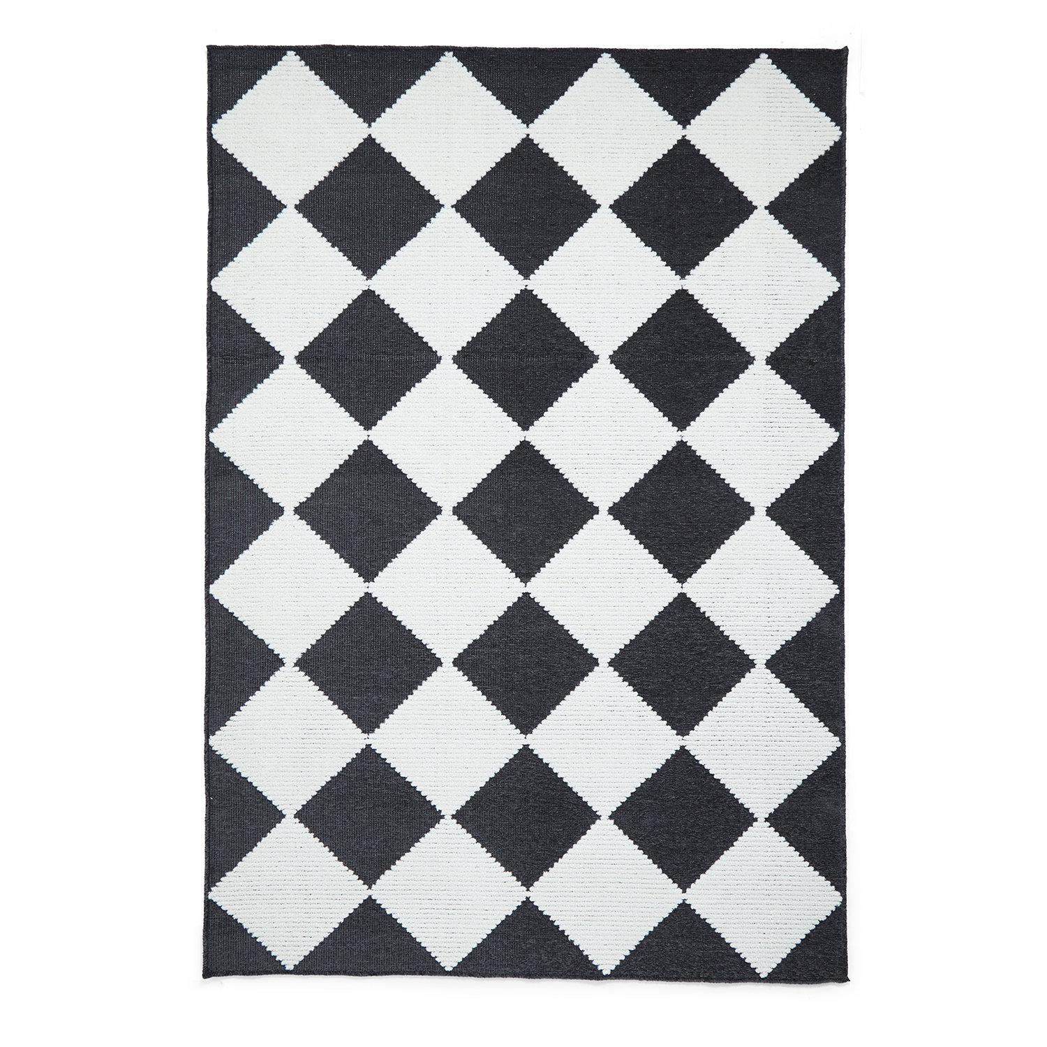 Lyna J0529 Charcoal White Rug
