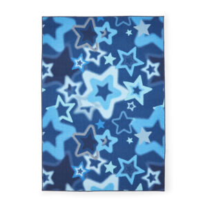 Catherine Lansfield Kids Ombre Stars Blue Rug