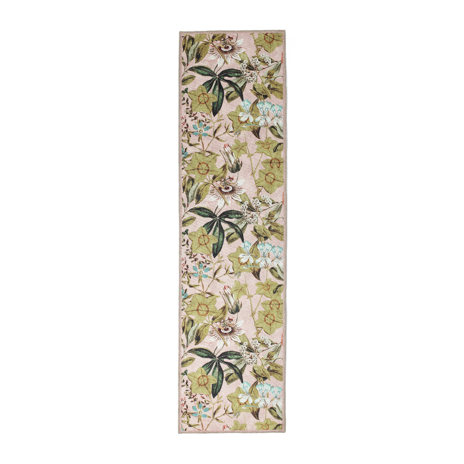 Clarke & Clarke Passiflora Blush Washable Runner