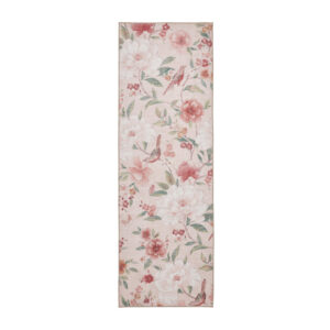 Catherine Lansfield Pippa Floral Blush Runner