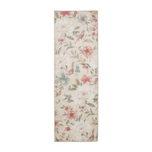 Catherine Lansfield Pippa Floral Natural Runner
