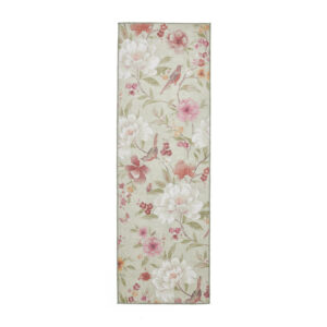 Catherine Lansfield Pippa Floral Sage Green Runner