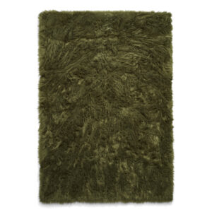 Polar Plush Olive Green Rug