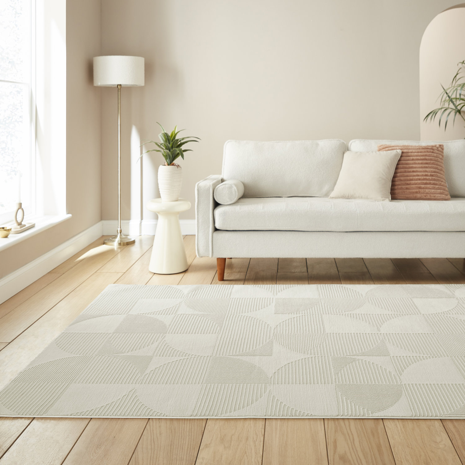 Retro Circles Cream_1