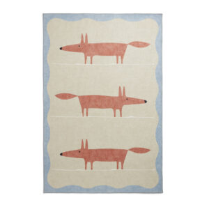Scion Mr Fox Beige Terra Rug