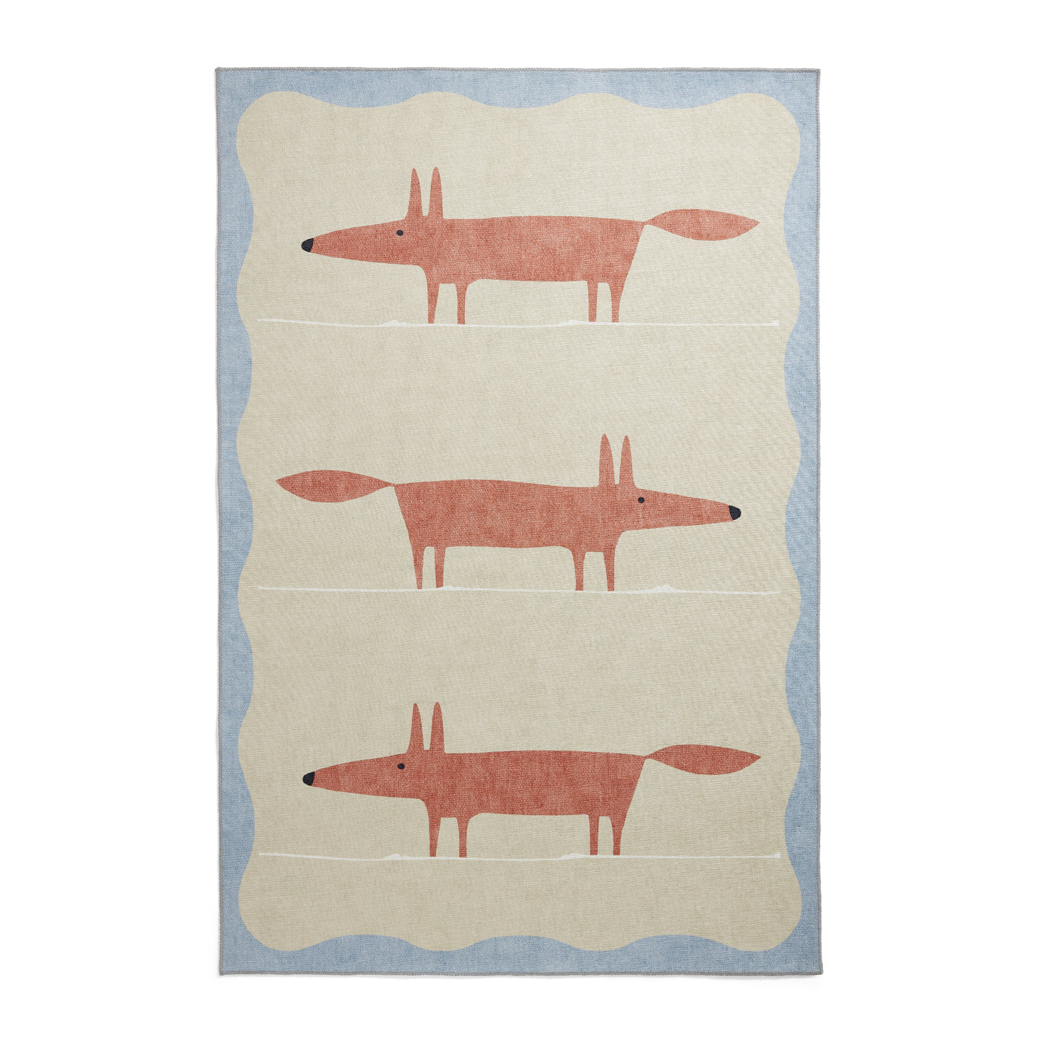 Scion Mr Fox Beige Terra Rug
