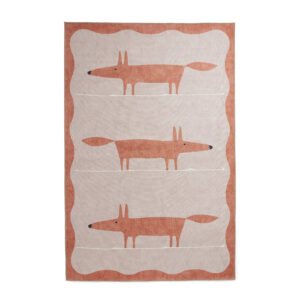 Scion Mr Fox Pink Terra Rug