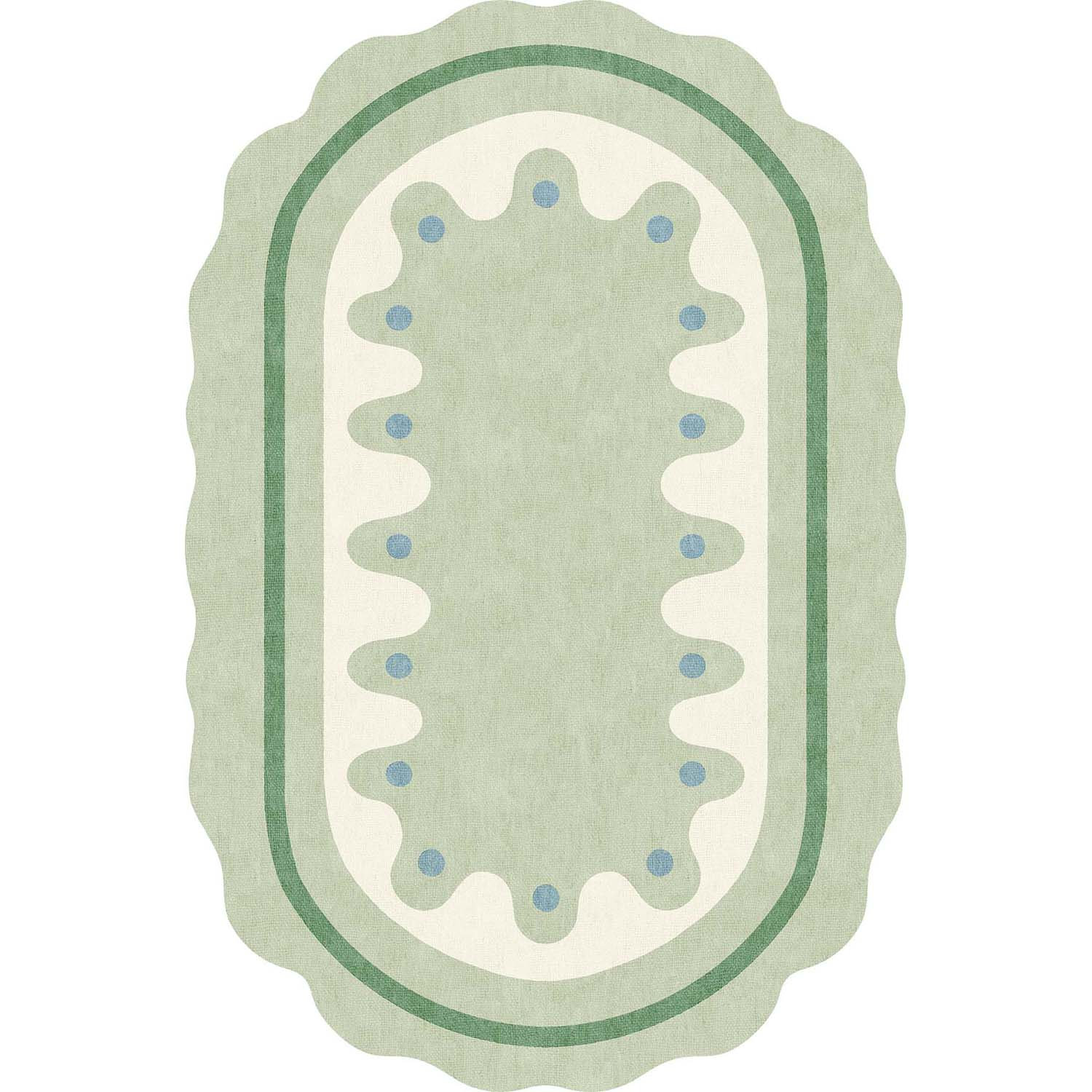 Scion Oakham Pine Oval Rug