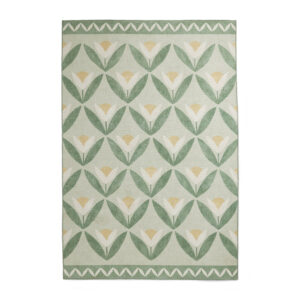 Scion Tulip Trellis Pine Rug