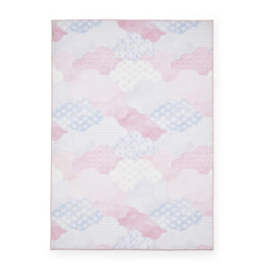 Catherine Lansfield Kids Soft As A Cloud Pink Rug