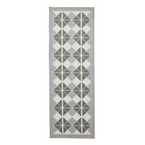 Victoria H1184 Grey Green Runner