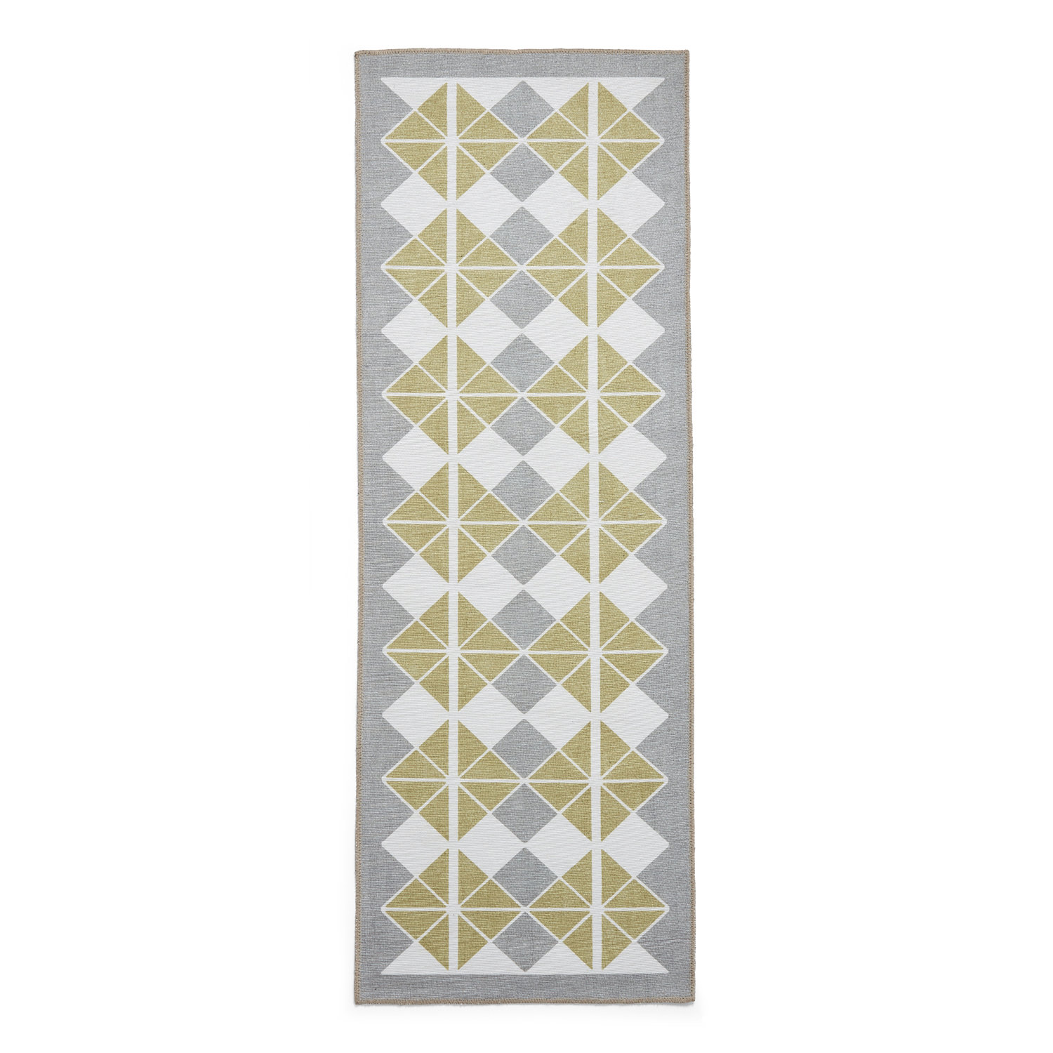 Victoria H1184 Grey Yellow Runner