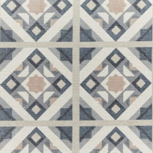 Victoria H1187 Grey Orange Rug