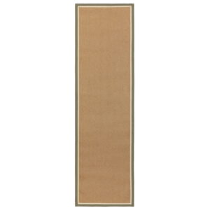 Bordo Herringbone Khaki Cream Runner
