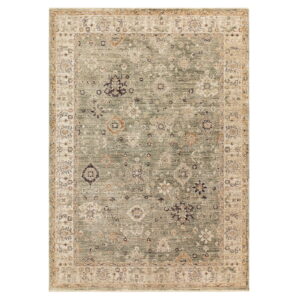 Heriz Ornate Green Rug