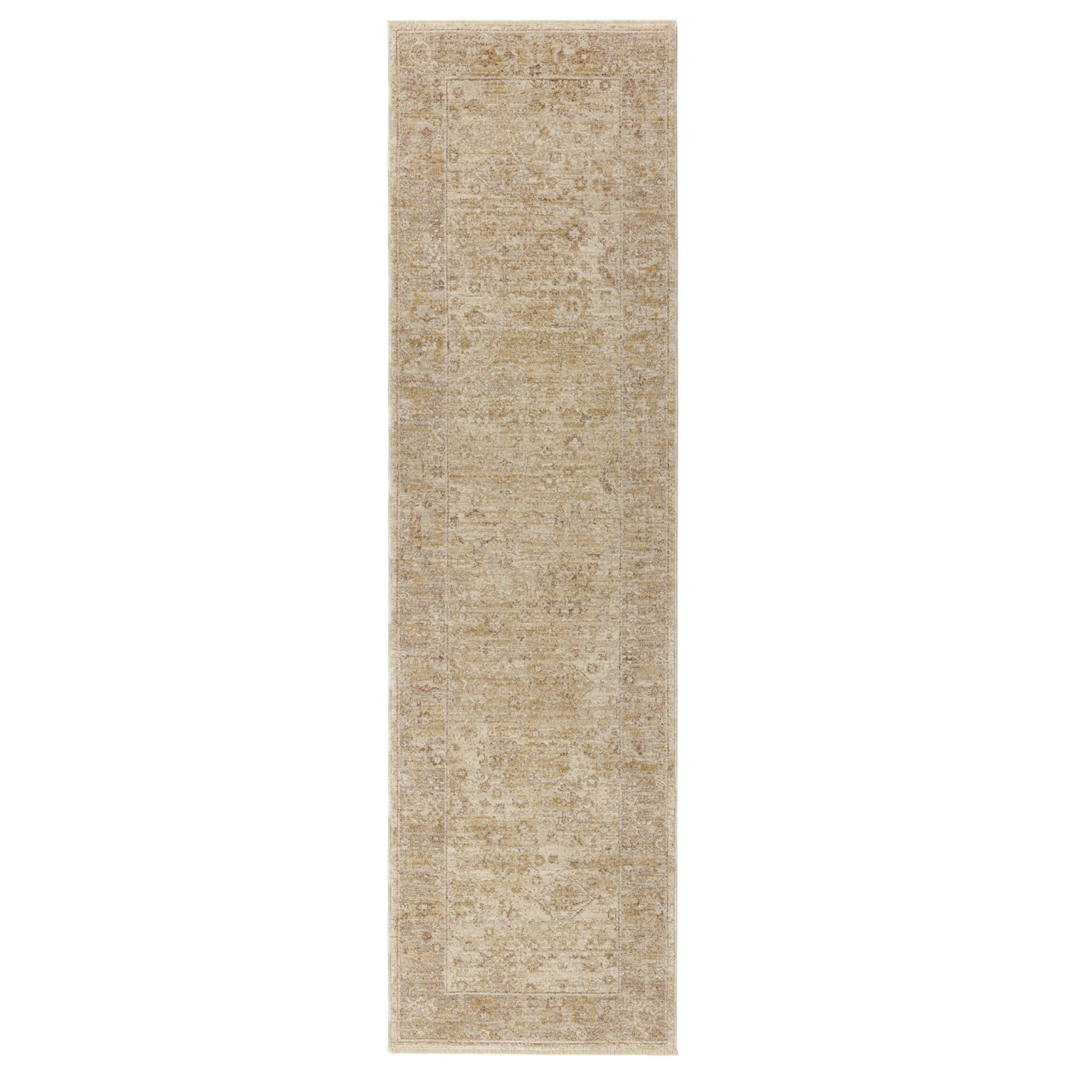 Heriz HE05 Ornate Beige Runner