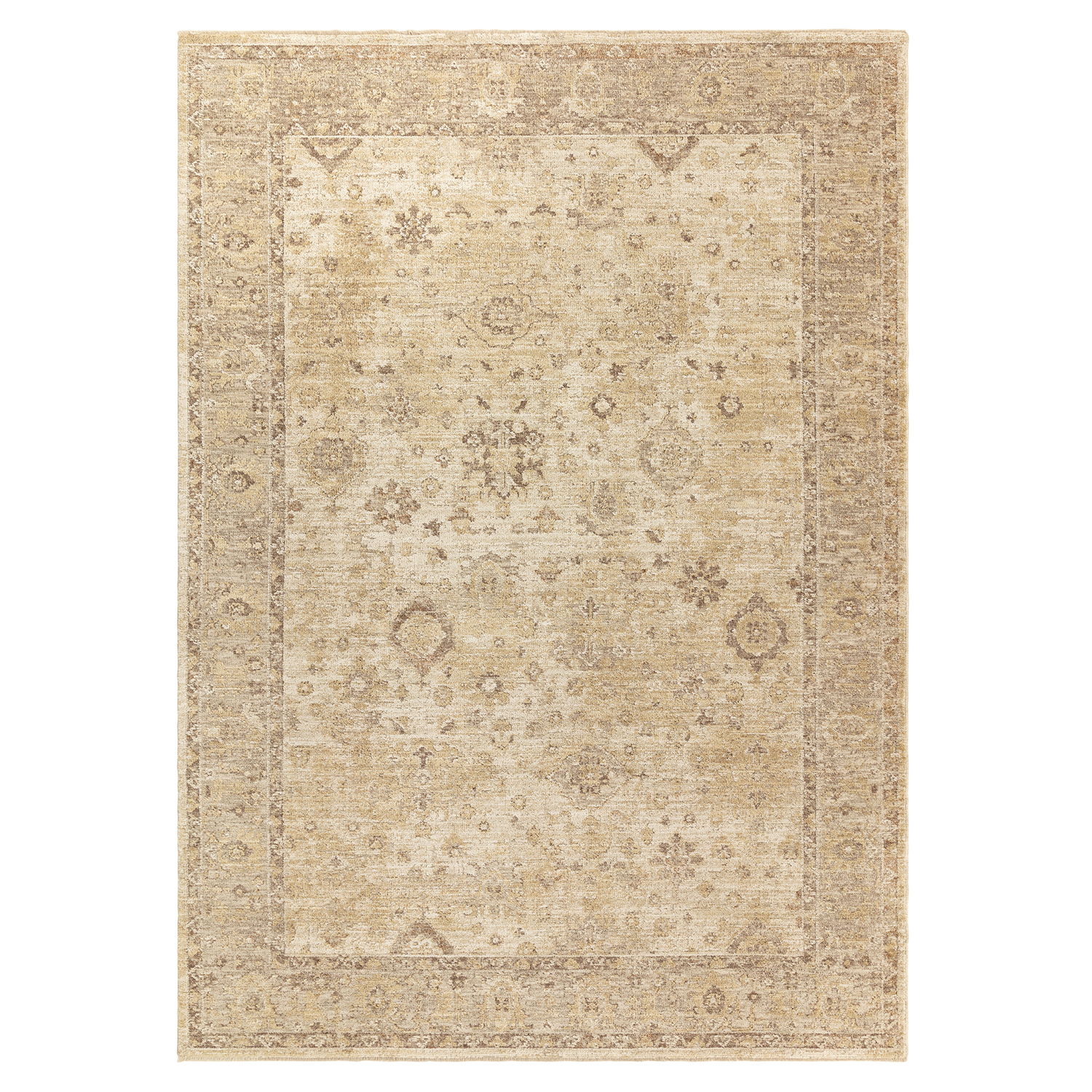 Heriz Ornate Beige Rug