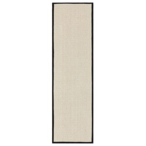 Korra Double Loop Charcoal Cream Runner