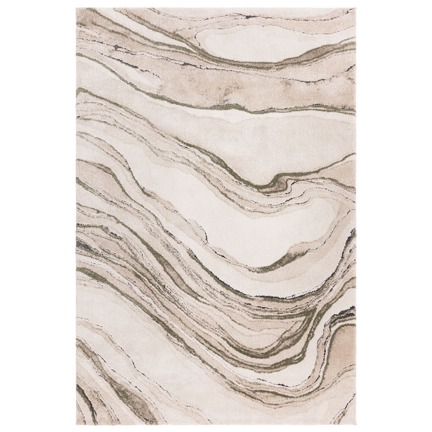 Mirage MI05 Quartz Green Rug