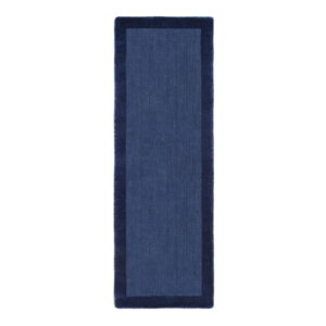 Borders Navy Runner