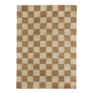 Checkerboard Jute Rug