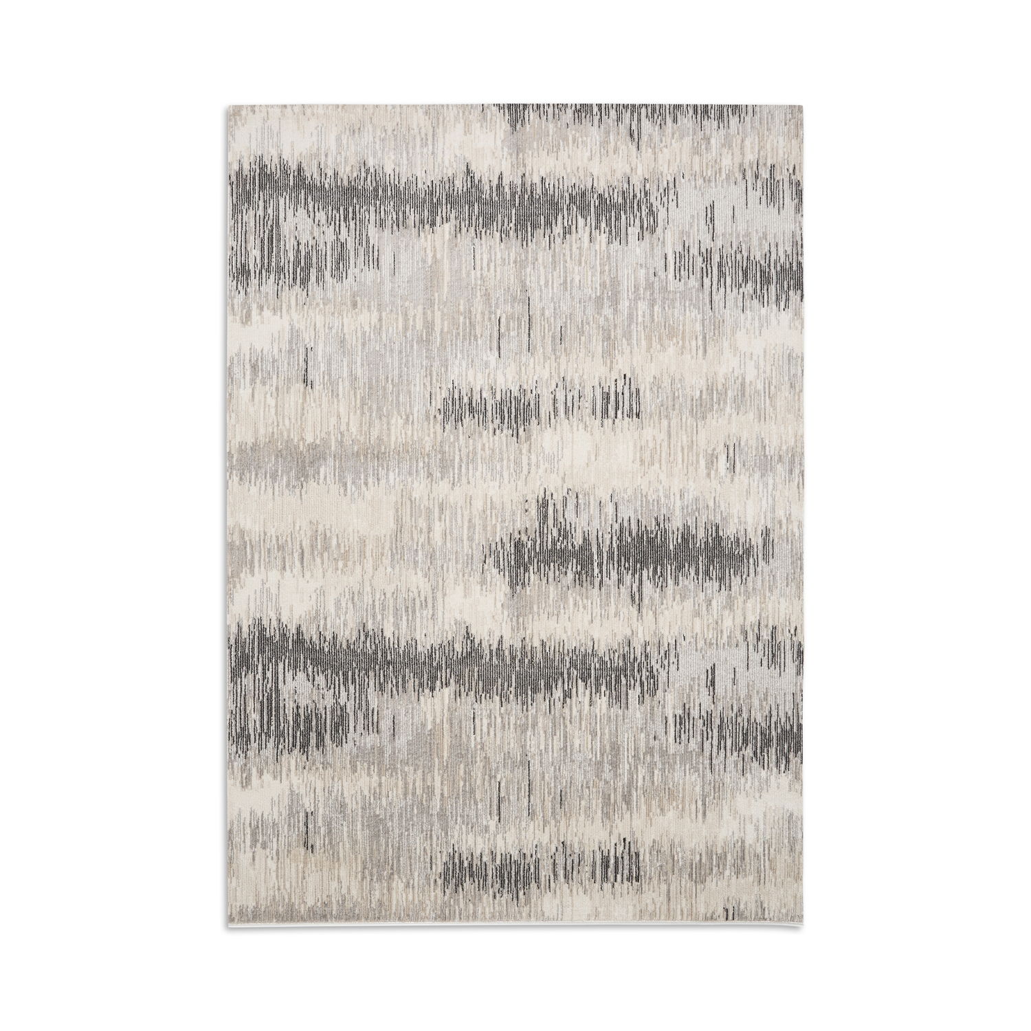 Drift 3126 Ivory Black Rug