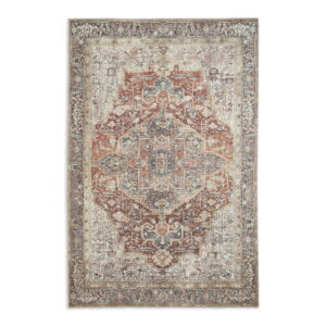 Heirloom 0709 Rust Teal Rug