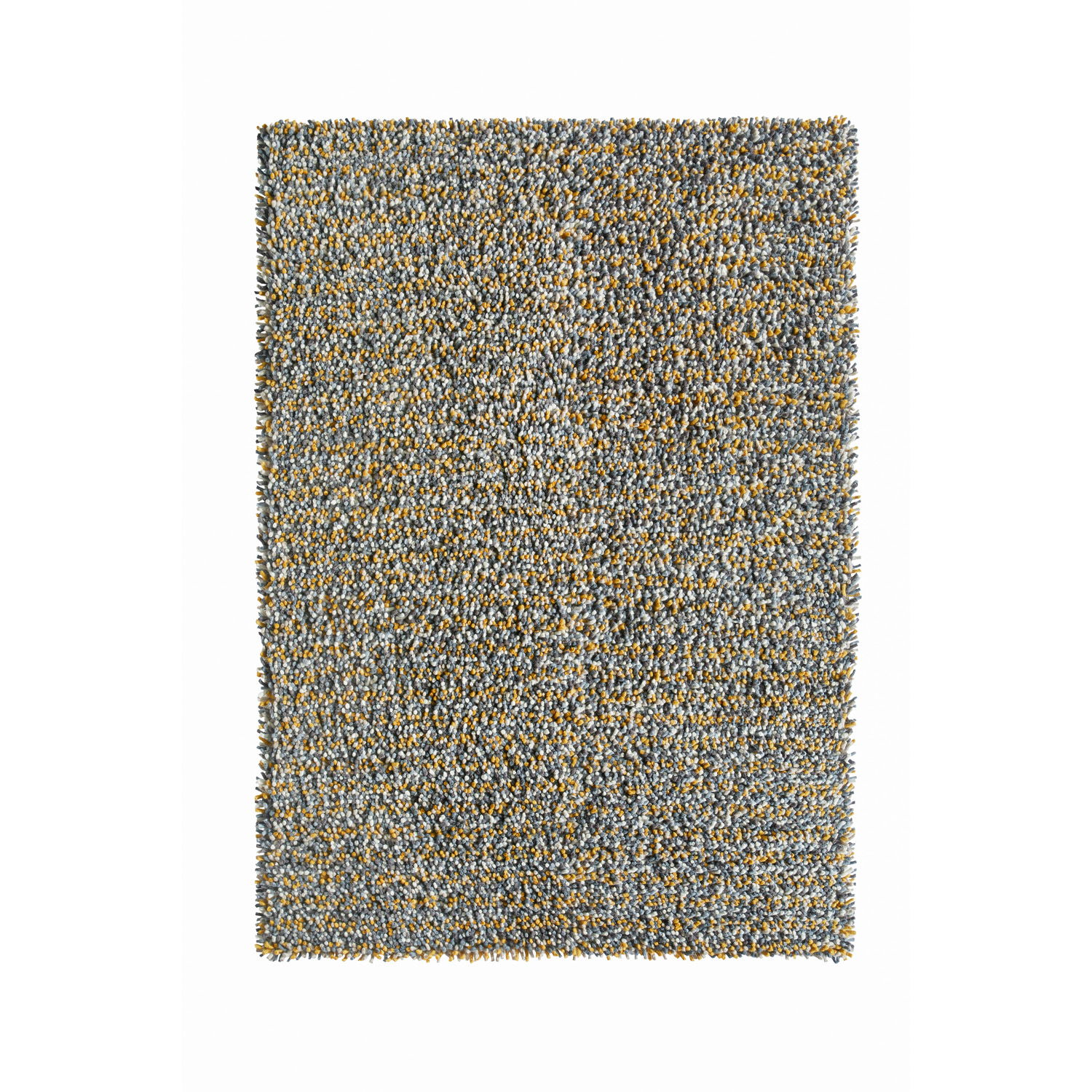 Rocks Shaggy Ochre Rug